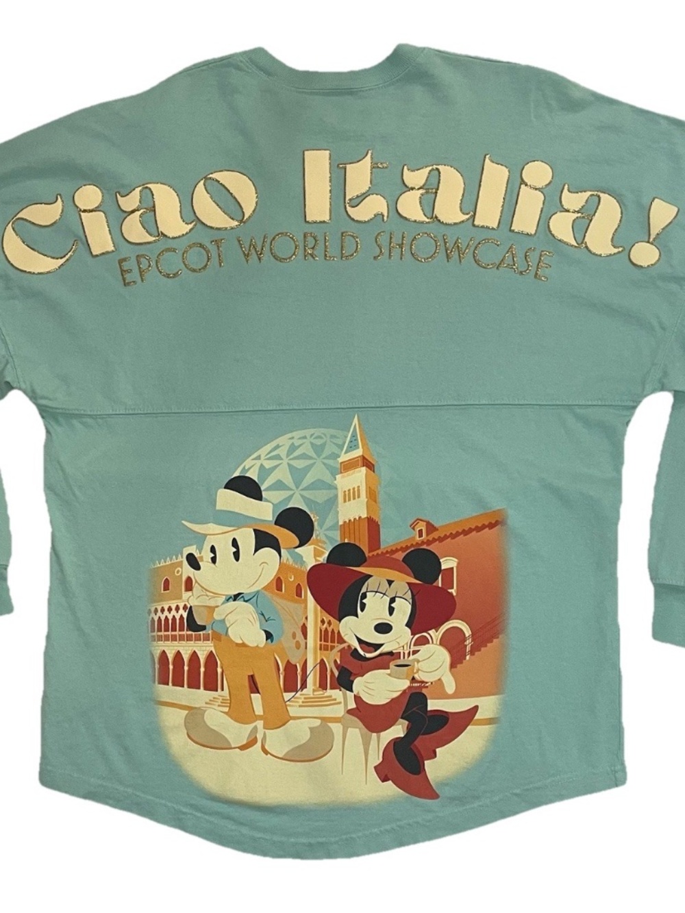 Disney Parks Epcot World Showcase Italy Ciao Italia Spirit Jersey Adult Size NEW